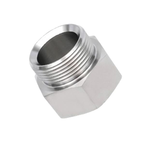 Custom Stainless Steel Machined Hexagon Threaded Parts