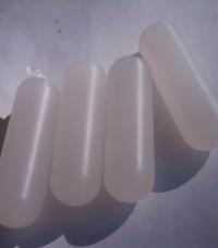 Automatic CNC Lathe Turning Plastic White PP Machined Parts With Various Size